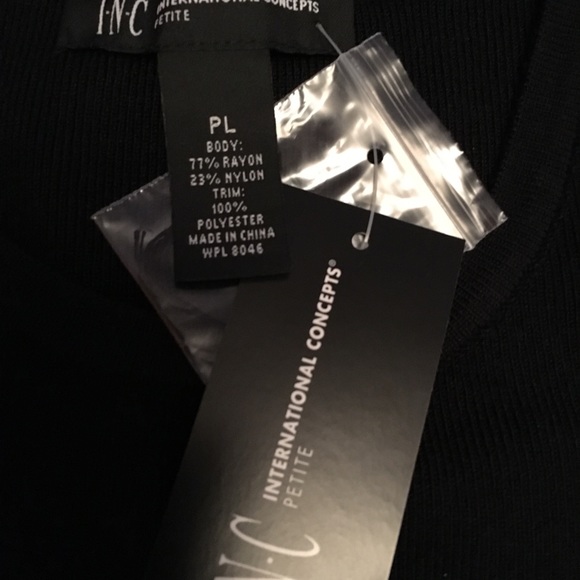 Inc Sweater Tunic w/Lace - Picture 5 of 6